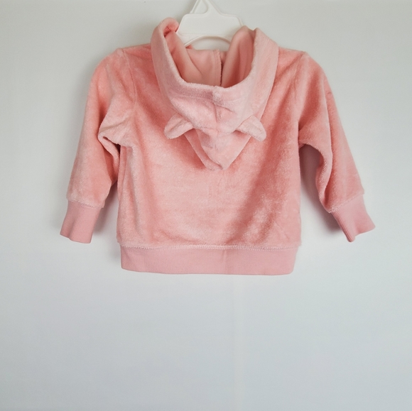 4/$25 SALE 🛍️ Carter's Pink 2-Piece Kitten Hoodie & Pants Set 9M - Picture 6 of 11